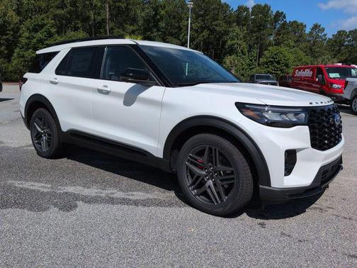 STAR WHITE MET TRI-COAT 2026 Ford Explorer ST