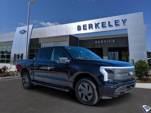 ANTIMATTER BLUE METALLIC 2025 Ford F-150 Lightning Flash Truck