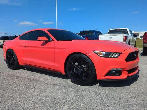 COMPETITION ORANGE 2016 Ford Mustang EcoBoost Premium