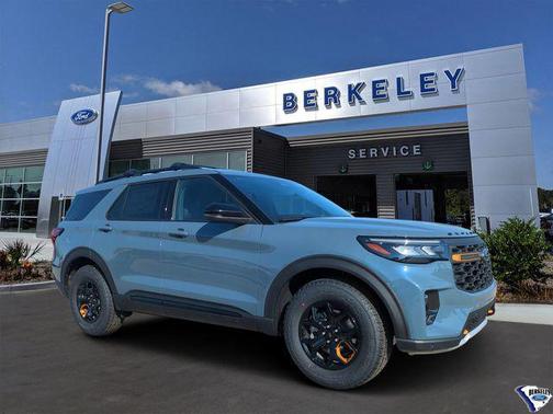 Vapor Blue Metallic 2026 Ford Explorer Tremor