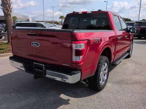 Rapid Red Metallic Tinted Clearcoat 2021 Ford F-150 Lariat