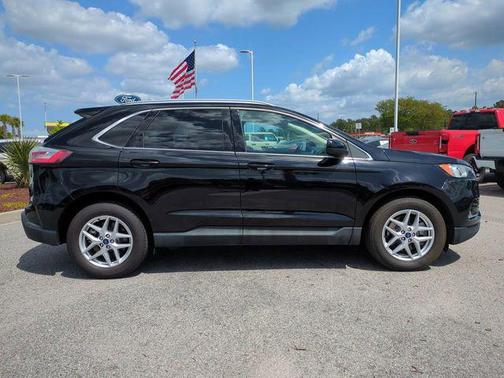 AGATE BLACK METALLIC 2021 Ford Edge SEL
