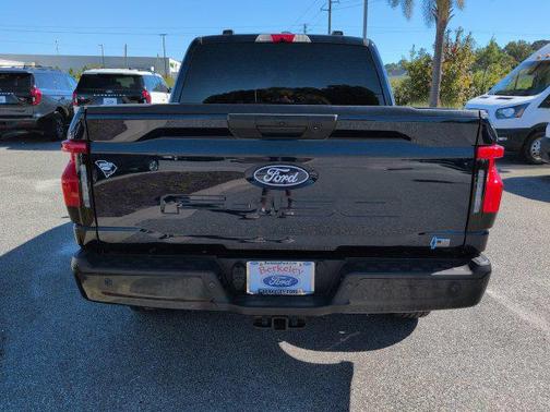 Antimatter Blue Metallic 2025 Ford F-150 Lightning Flash