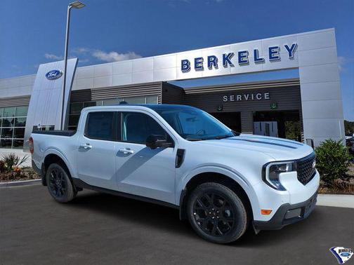 SPACE WHITE METALLIC 2025 Ford Maverick Lariat Truck