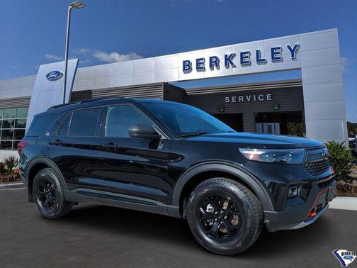 AGATE BLACK METALLIC 2021 Ford Explorer Timberline