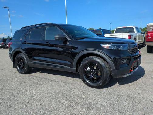 AGATE BLACK METALLIC 2021 Ford Explorer Timberline