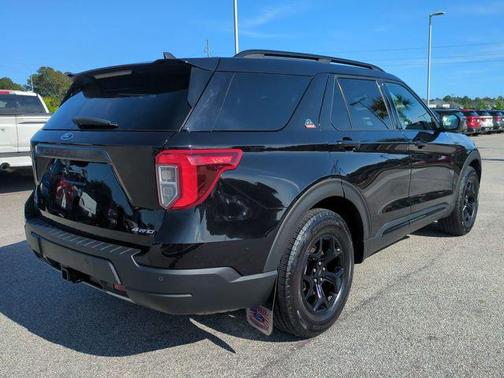 AGATE BLACK METALLIC 2021 Ford Explorer Timberline