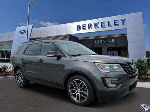 MAGNETIC METALLIC 2017 Ford Explorer sport