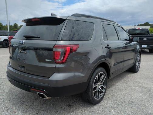 MAGNETIC METALLIC 2017 Ford Explorer sport