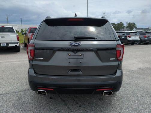 MAGNETIC METALLIC 2017 Ford Explorer sport