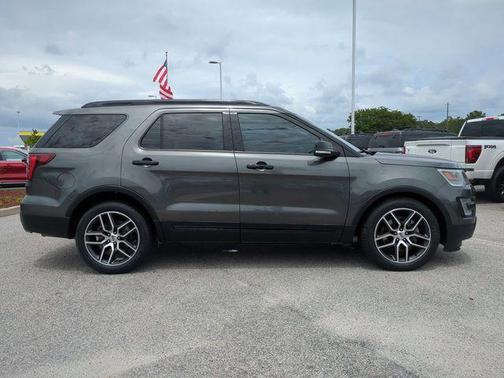 MAGNETIC METALLIC 2017 Ford Explorer sport