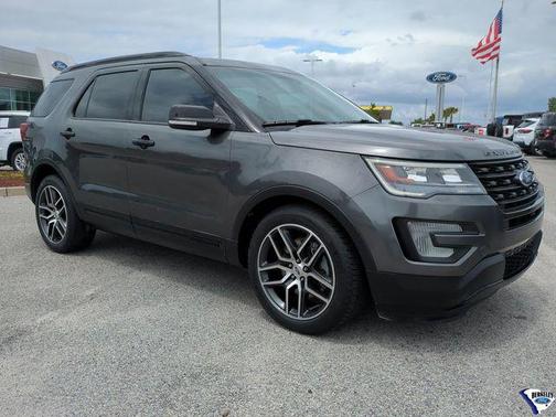 MAGNETIC METALLIC 2017 Ford Explorer sport