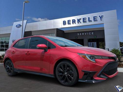 Supersonic Red 2021 Toyota Corolla SE