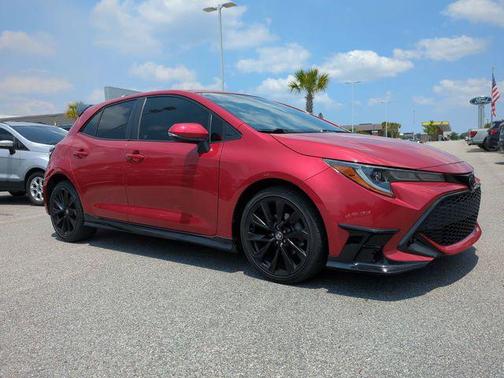 Supersonic Red 2021 Toyota Corolla SE