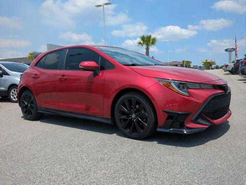 Supersonic Red 2021 Toyota Corolla SE