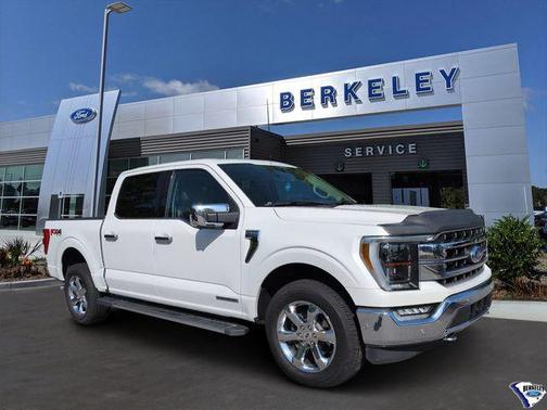 Star White Metallic Tri-Coat 2021 Ford F-150 Lariat