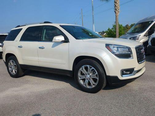 White Diamond Tricoat 2014 GMC Acadia SLT-1
