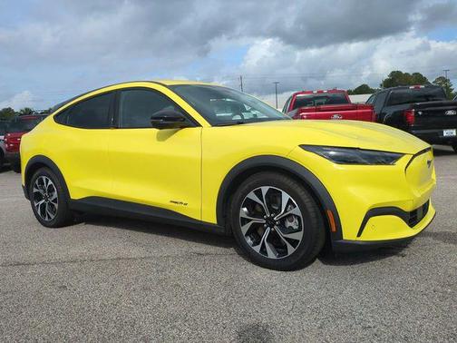 GRABBER YELLOW 2025 Ford Mustang Mach-E Select