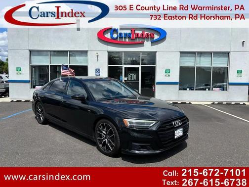 Vesuvius Gray Metallic 2021 Audi A8 L 55