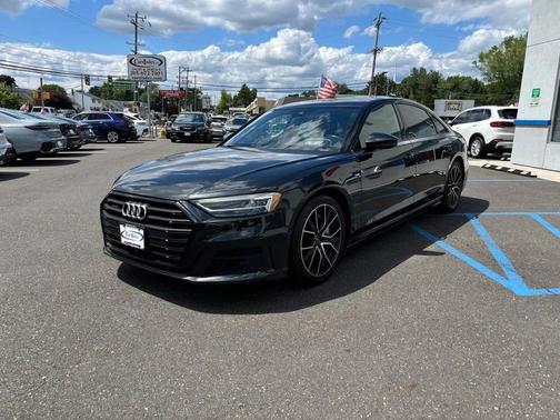 Vesuvius Gray Metallic 2021 Audi A8 L 55
