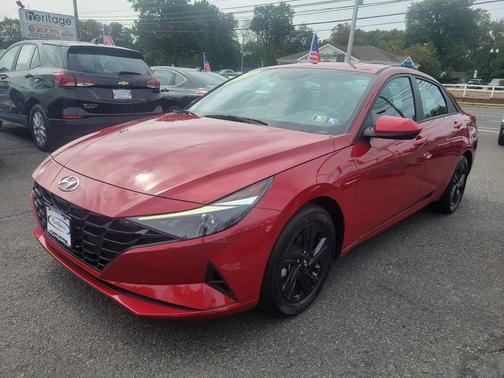 2022 Hyundai ELANTRA HEV Blue