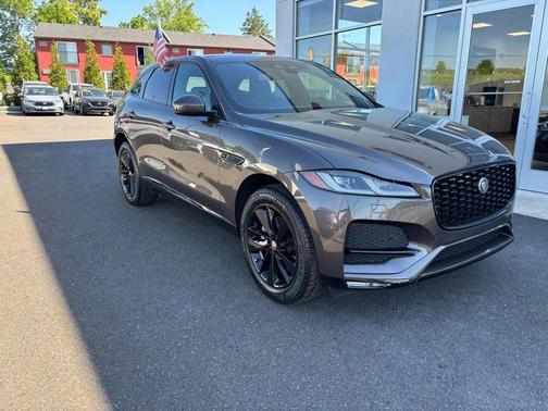 Gray 2022 Jaguar F-PACE S P250 AWD Automatic
