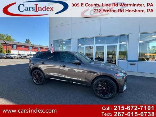 Gray 2022 Jaguar F-PACE S P250 AWD Automatic