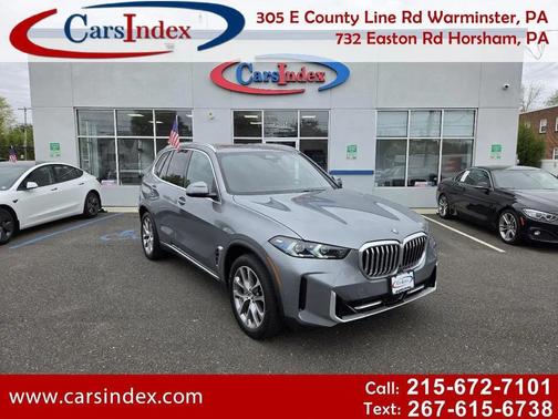 Skyscraper Grey Metallic 2024 BMW X5 xDrive40i
