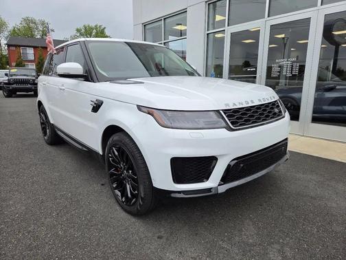 WHITE 2019 Land Rover Range Rover Sport HSE