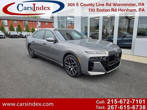 Oxide Grey Metallic 2026 BMW 750e i xDrive