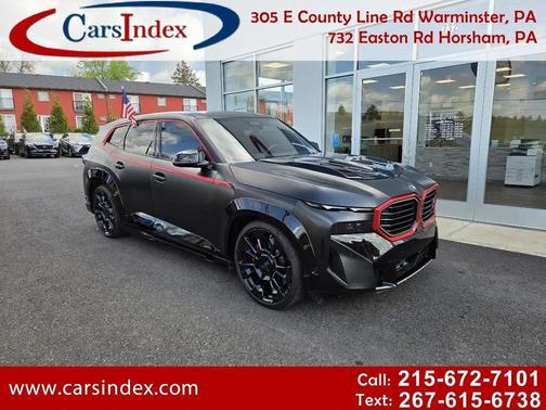 BLACK 2024 BMW XM Label Red