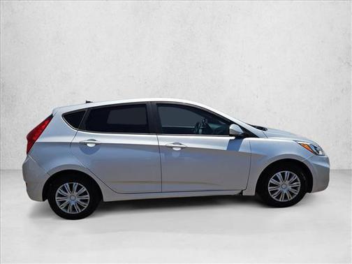 Ironman Silver Metallic 2017 Hyundai Accent SE