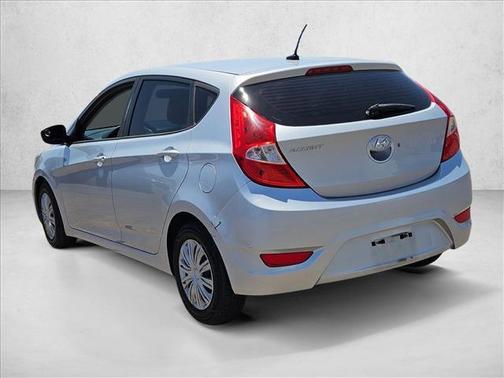 Ironman Silver Metallic 2017 Hyundai Accent SE