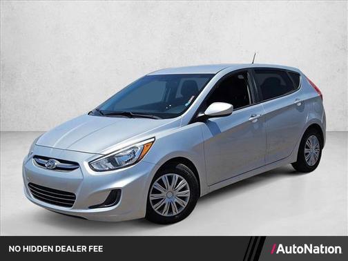 Ironman Silver Metallic 2017 Hyundai Accent SE