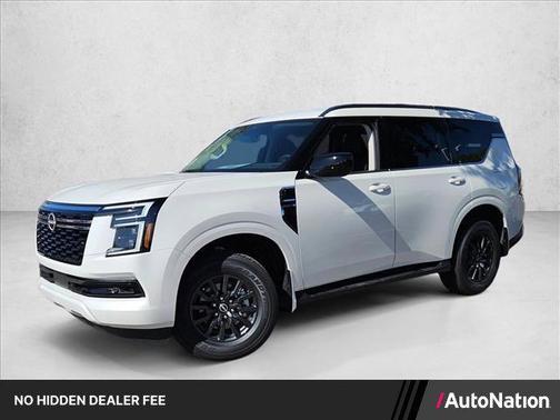 Aspen White Tricoat 2026 Nissan Armada SV