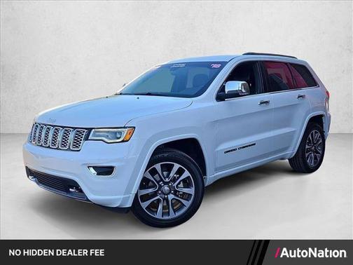 Bright White Clearcoat 2018 Jeep Grand Cherokee Overland