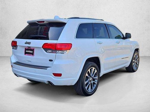 Bright White Clearcoat 2018 Jeep Grand Cherokee Overland
