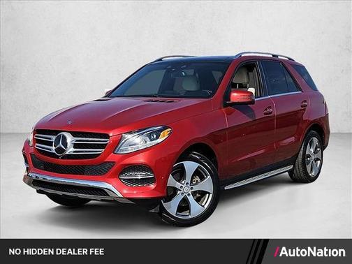 designo Cardinal Red Metallic 2016 Mercedes-Benz GLE-Class GLE 350