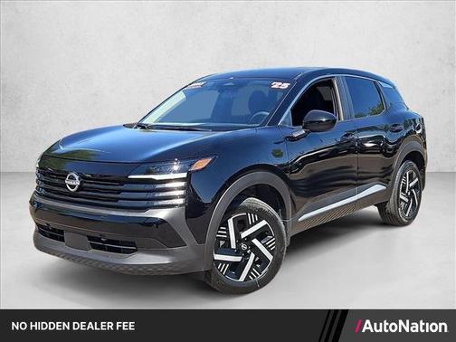 Super Black 2025 Nissan Kicks SV