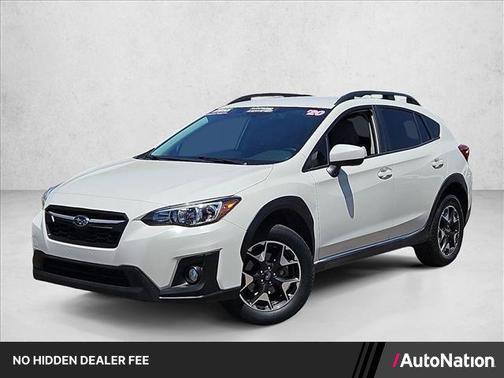 Crystal White Pearl 2020 Subaru Crosstrek Premium