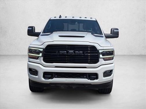 Bright White Clearcoat 2023 RAM 2500 Laramie Crew Cab 4x4 6'4' Box