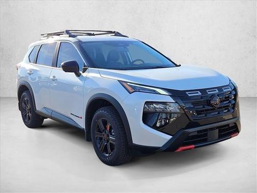 Everest White Pearl Tricoat 2026 Nissan Rogue Rock Creek