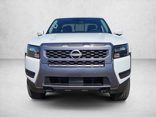 Glacier White 2026 Nissan Frontier SV