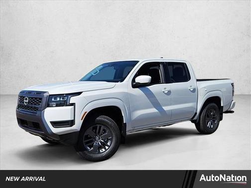 Glacier White 2026 Nissan Frontier SV