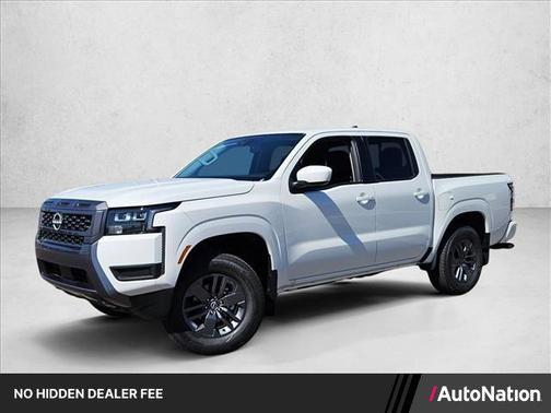 Glacier White 2026 Nissan Frontier SV