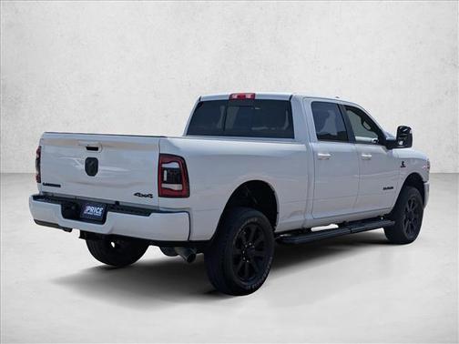 Bright White Clearcoat 2023 RAM 2500 Laramie Crew Cab 4x4 6'4' Box