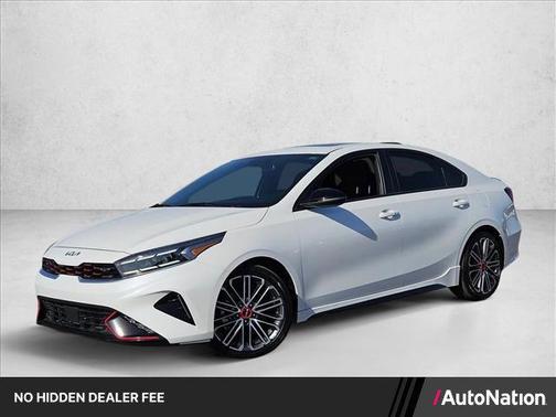 Snow White Pearl 2023 Kia Forte GT