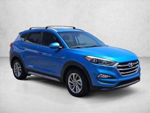 Caribbean Blue 2017 Hyundai TUCSON SE