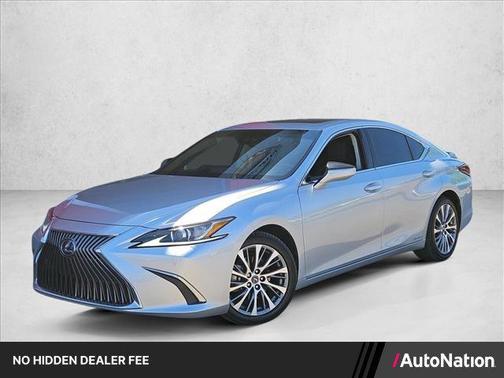 Silver Lining Metallic 2020 Lexus ES 300h Base