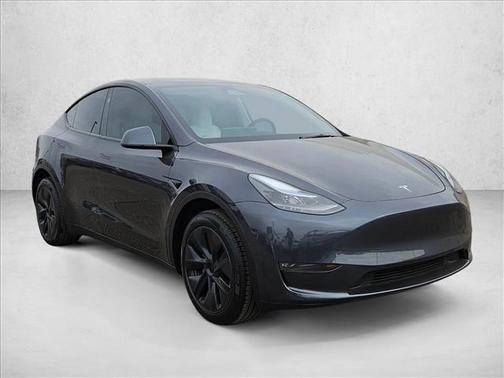 Stealth Grey 2025 Tesla Model Y Long Range Dual Motor All-Wheel Drive